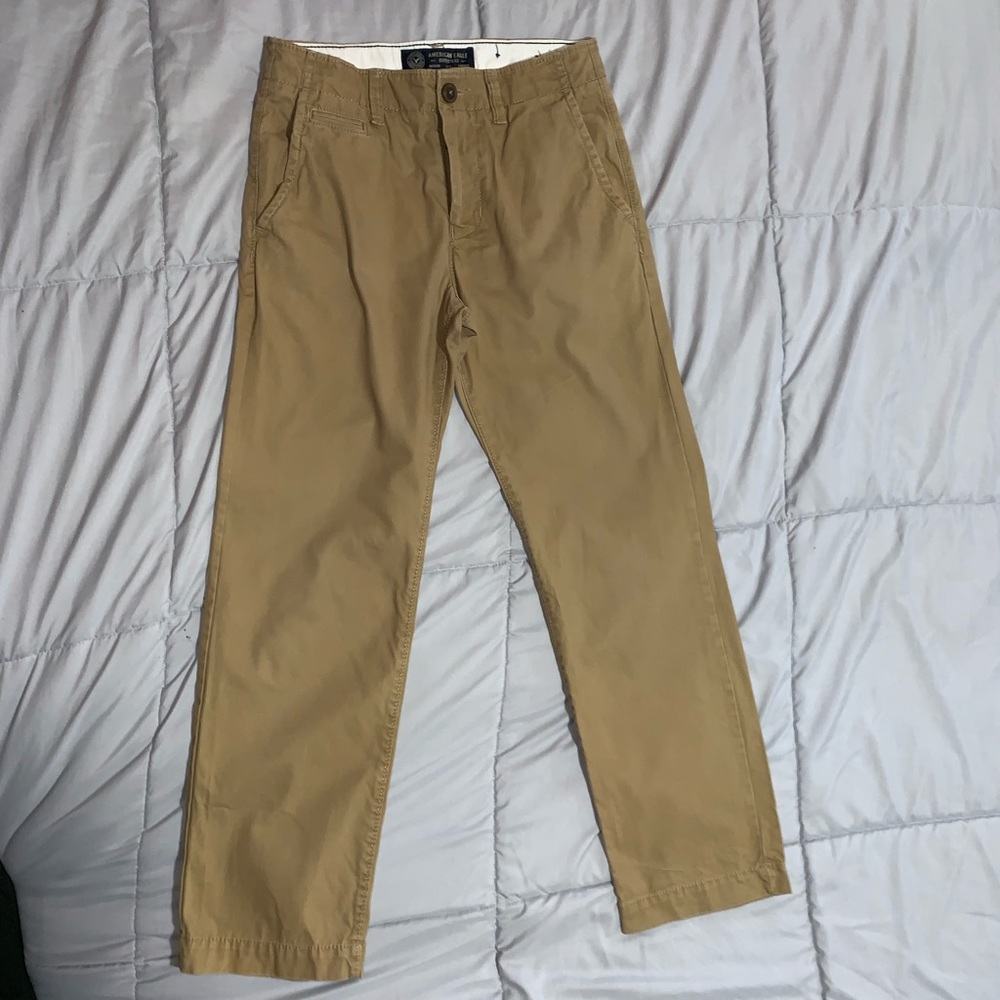 Boys/juniors Khaki American Eagle 🦅 pants